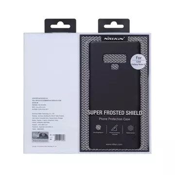 Nillkin Super Frosted Shield verstärkter Hüllenständer für Samsung Galaxy A42 5G schwarz