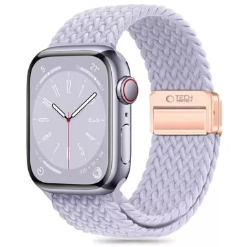 Nylonarmband für Apple Watch 4/5/6/7/8/9/SE/ULTRA 1/2 (42/44/45/49 mm) NylonMag Periwinkle