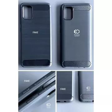 Ochronne TPU Carbon Hülle für Xiaomi Redmi Note 12 5G / Poco X5 5G Schwarz