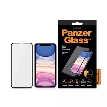 PanzerGlass E2E Superglas für iPhone XR/11 Case Friendly schwarz/schwarz