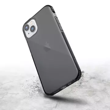 Raptic Clear Case iPhone 14 Plus gepanzerte Hülle grau