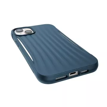 Raptic Clutch Case iPhone 14 Plus Rückseite blau