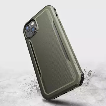 Raptic Fort Case iPhone 14 Plus mit gepanzerter MagSafe-Hülle grün