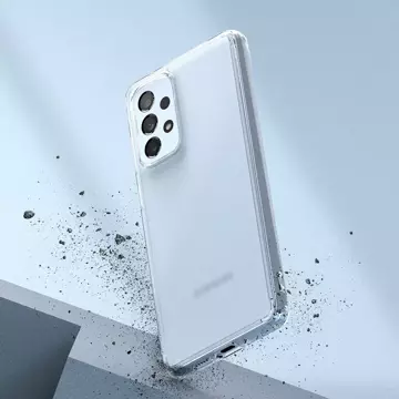 Ringke Fusion Matte TPU-Hülle mit durchscheinendem Samsung Galaxy A73 Gelrahmen