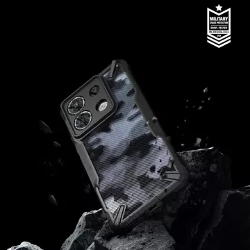 Ringke Fusion X-Hülle für Xiaomi Redmi Note 13 Pro 5G / Poco X6 5G Camo Black