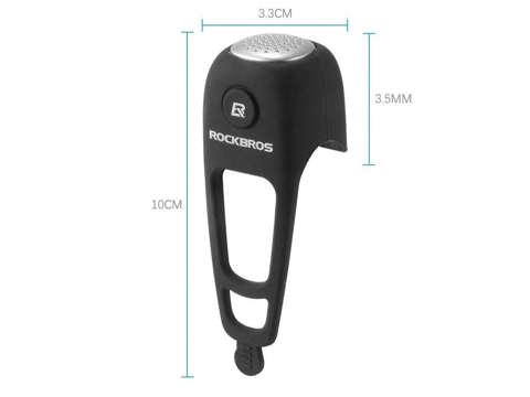 RockBros CB1709 Lenker elektrische Fahrradklingel Schwarz