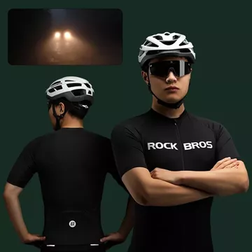 Rockbros 15120002006 Kurzarm-Radtrikot XXXL - Schwarz