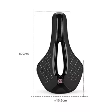 Rockbros 38210005001 Schaumstoff-MTB-Fahrradsattel – Schwarz