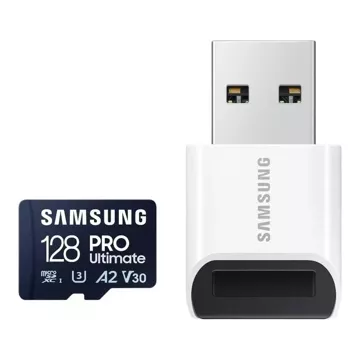 Samsung microSDXC PRO Ultimate 128 GB 200 MB/s UHS-I/U3-Speicherkarte (MB-MY128SB/WW)