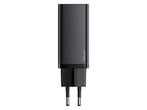 Schnellladegerät Baseus GaN2 Lite USB USB-C 65W EU Schwarz