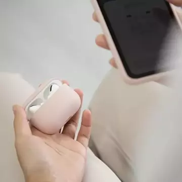 Schutzhülle für UNIQ Kopfhörer Lino Case für Apple AirPods Pro Silikon lavendel/flieder lavendel