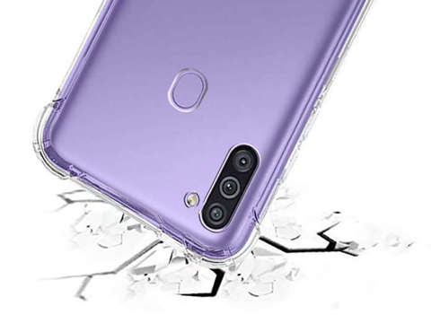 ShockProof Alogy Panzerhülle für Samsung Galaxy M11 / A11 transparent