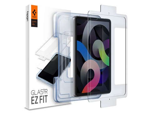 Spigen Glas.TR EZ Fit gehärtetes Glas für Apple iPad Air 4 2020