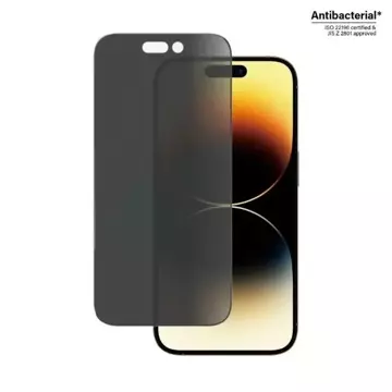 Szkło PanzerGlass Ultra-Wide Fit für iPhone 14 Pro 6,1" Privacy Screen Protection Antibacterial P2772