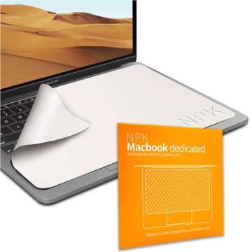 Tuch für MacBook Pro Air 13-14, schützend, staubfrei, speziell für die Reinigung von Laptop-Bildschirmen, 29 x 19,5 cm NPK