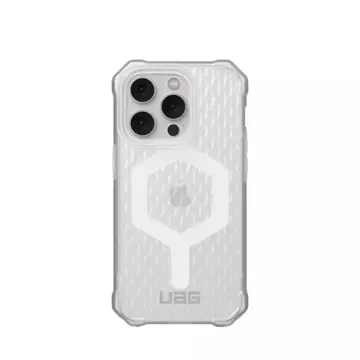 UAG Essential Armor - Schutzhülle für iPhone 14 Pro Max, kompatibel mit MagSafe (frosted ice)