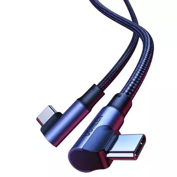 "UGREEN USB Type C - USB Type C Quick Charge Power Delivery 100 W 5 A 2 m schwarzes Kabel (US335 70698)"