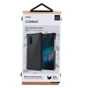 UNIQ Combat Handyhülle für Samsung Note 20 schwarz/carbon schwarz