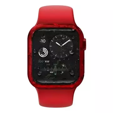 UNIQ Nautic Schutzhülle für Apple Watch Series 4/5/6/SE 44mm rot/rot