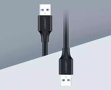 Ugreen Kabel USB 2.0 (männlich) - USB 2.0 (männlich) Kabel 0,5 m schwarz (US128 10308)