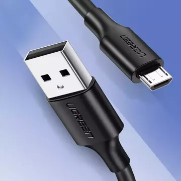 Ugreen Kabel USB - Micro USB 2.4 A 480 Mbps 1.5 m schwarz (US289 60137)