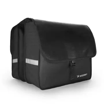 Wozinsky Doppel-Fahrradtasche 28 l schwarz (WBB34BK)