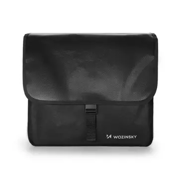 Wozinsky Doppel-Fahrradtasche 28 l schwarz (WBB34BK)