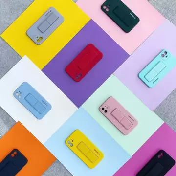 Wozinsky Kickstand Case Silikonhülle für iPhone 13 Pro gelb