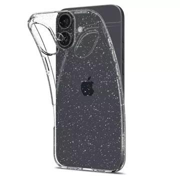 iPhone 16 Hülle Spigen Liquid Crystal Schutzhülle Glitter Crystal