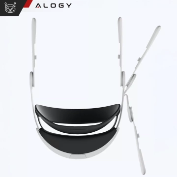Regulowana Opaska Pasek wymienny do Meta Quest 2 Alogy Elite Strap Biały