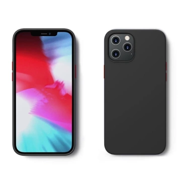 Joyroom Color Series Schutzhülle für iPhone 12 Pro Max Schwarz (JR-BP800)
