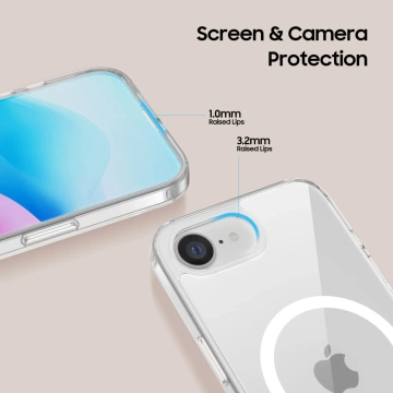 Etui do iPhone 16e Tech-Protect FlexAir Hybrid MagSafe Clear