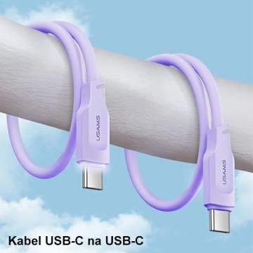 USMAS USB-C auf USB-C PD Schnellladekabel 1,2 m schwarz