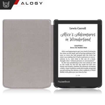 Alogy ProBook Schutzhülle für E-Book-Reader PocketBook Verse 629 / Verse Pro 634 / Verse Lite 619, Marineblau