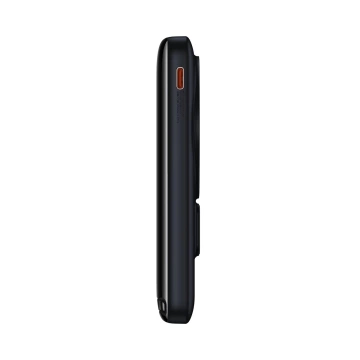 Baseus Magnetic Bracket 10000mAh 20W Powerbank mit MagSafe - blaues USB-C-Kabel 60W 0,5m