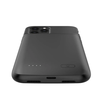 Etui obudowa z powerbank PowerCase 4800mAh do Apple iPhone 12 / 12 Pro Black