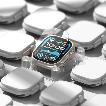 Ringke Easy Slide Clear Tempered Glass für Apple Watch Ultra 1/2 49 mm