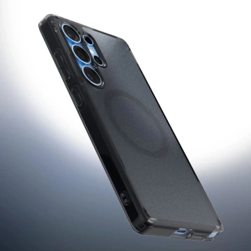 Spigen Ultra Hybrid Mag Case mit MagSafe für Samsung Galaxy S25 Edge - Schwarz Durchscheinend