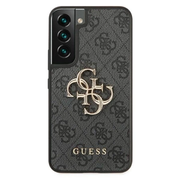 Etui Guess GUHCS22S4GMGGR S901 für Galaxy S22 Hardcase 4G Big Metal Logo