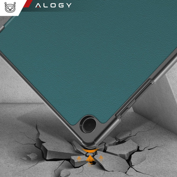 Hülle für Samsung Galaxy Tab A9 Plus 2023 11" X210/X215/X216 Tablet Cover Case Alogy Book Cover Grün