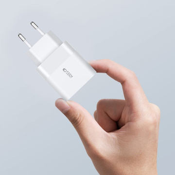 Ładowarka sieciowa C30W 2-Port USB-C - USB PD30W/QC3.0 White