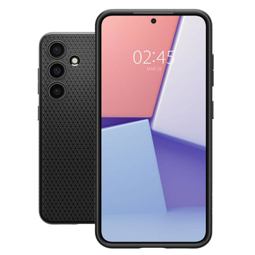 Etui Spigen Liquid Air für Samsung Galaxy S24 Plus Mattschwarz