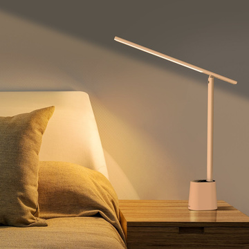 Lampa biurowa Baseus Smart Eye składana, akumulatorowa (biała)