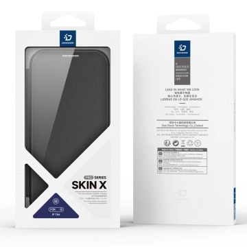 Dux Ducis Skin X Pro Schutzhülle mit MagSafe für iPhone 16e - Schwarz