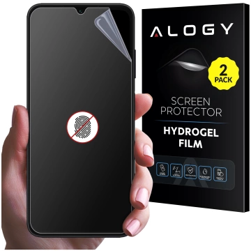 2x Folia "MATOWA" do Samsung A13 Hydrożelowa Alogy HydroSkin Matte Pro™ na ekran do etui "BEZ ODCISKU PALCÓW"