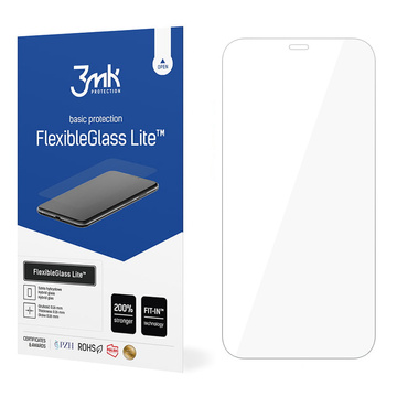 Niepękające szkło hybrydowe 3mk Flexible Glass Lite do Apple iPhone 12/12 Pro