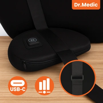 Hülle für Apple iPhone 16 Pro Max Alogy MagSafe Hybrid Matte Case Matte Cover mit Linsenschutz Schwarz