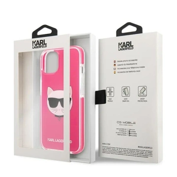 Karl Lagerfeld KLHCP13STPECPI iPhone 13 mini 5,4" hardcase Choupette Head