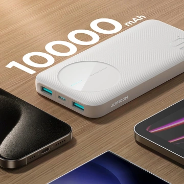 Powerbank Joyroom 10000mAh 12W 3 Ports schnelles und sicheres Laden