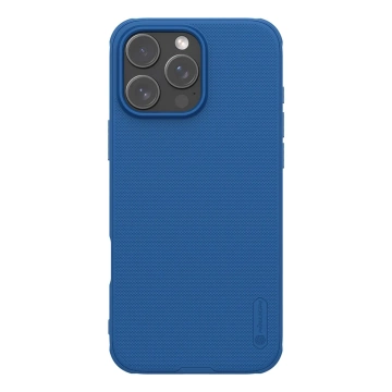 iPhone 16 Pro Hülle Nillkin Magnetic Frosted Shield Blau